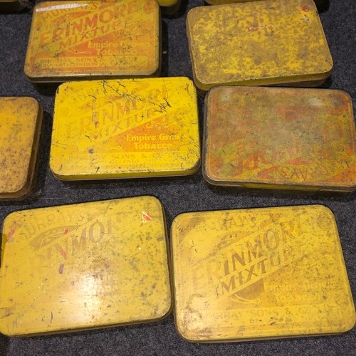 83 - 12 Erinmore Tobacco tins, all with lids.