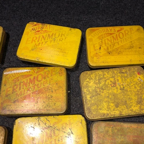 83 - 12 Erinmore Tobacco tins, all with lids.