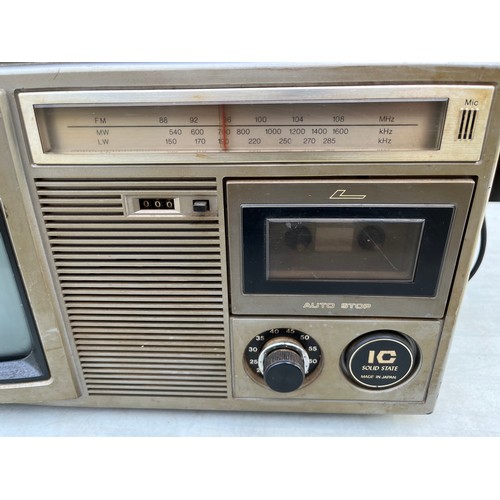 84 - Vintage Portable TV by Sharp