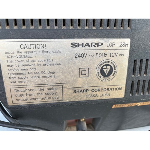 84 - Vintage Portable TV by Sharp