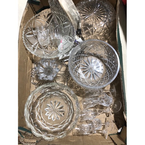 110 - Collection of glass including bowls