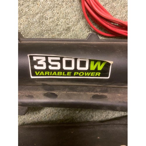 570 - Garden Gear 3500w variable power garden leaf vacum