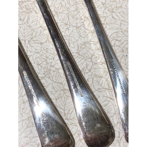 670 - Large Military plated forks  .