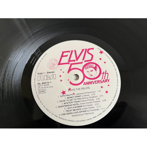 1 - Elvis the Pelvis album 50th Anniversary Italian import. NL89515(2)