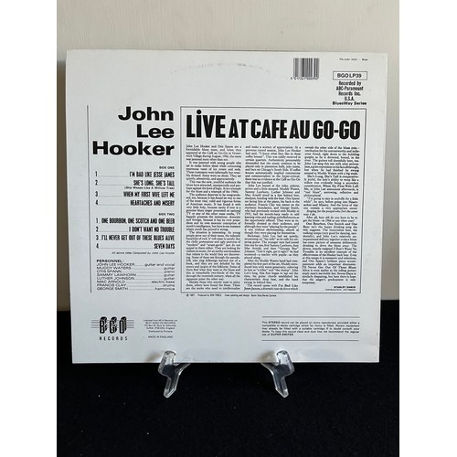 7 - John Lee Hooker, Live at Cafe au-go-go. BGO LP39