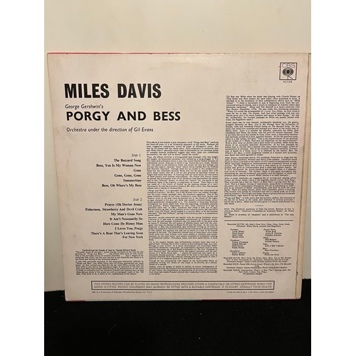 88 - Miles Davis. Porgy and Bess. 1959 issue. CBS 62108