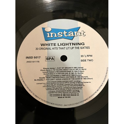 92 - White lightning 30 original hits that lit up the 60's. Double album. INSD-5017