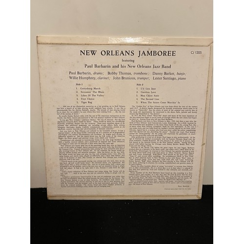 103 - New Orleans Jamboree. Paul Barbarin and his New Orleans Jazz band. CJ-1205