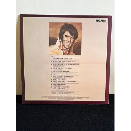 138 - Elvis. Welcome to My World. RCA. PL 12274