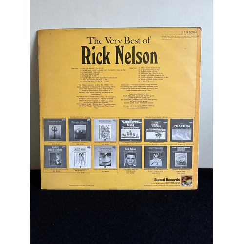 183 - Rick Nelson. The Very Best of. SLS 50164