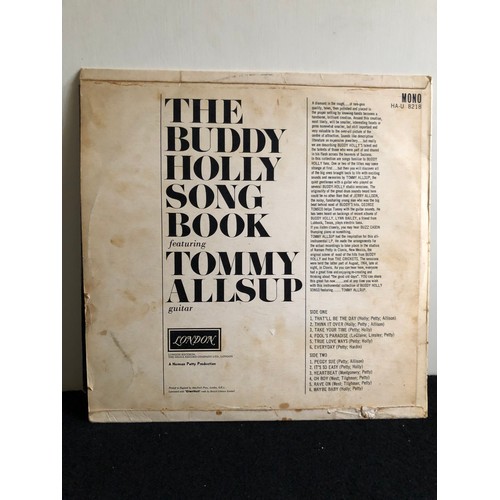 205 - The Buddy Holly Song Book Featuring Tommy Allsup on Guitar. HA-U 8218