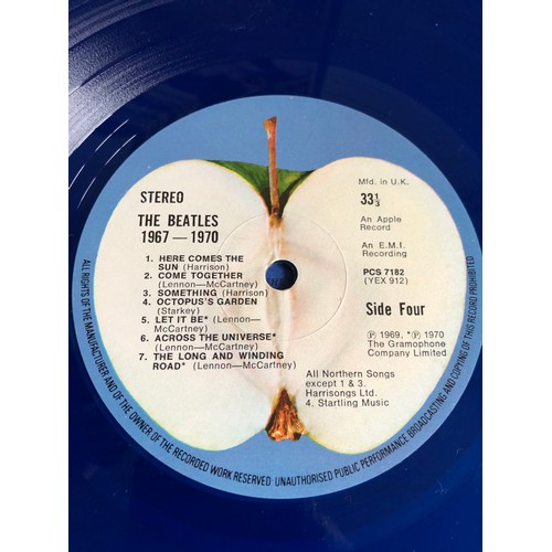 208 - The Beatles / 1967-1970 on Blue Vinyl. PCSPB 718