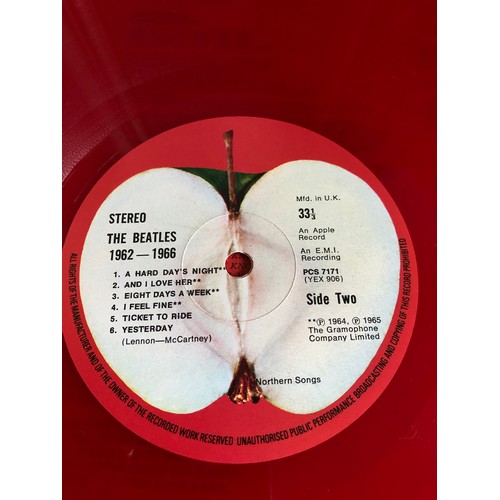 209 - The Beatles / 1967-1970 on Red Vinyl. PCSPR 717