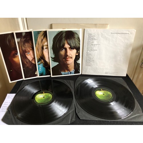 218 - Beatles. The White Album. Cover No.0037764. Matrix No. as note pictured. Includes photographic image... 