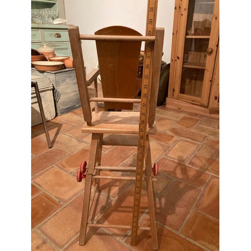 259 - Wooden Dolls chair