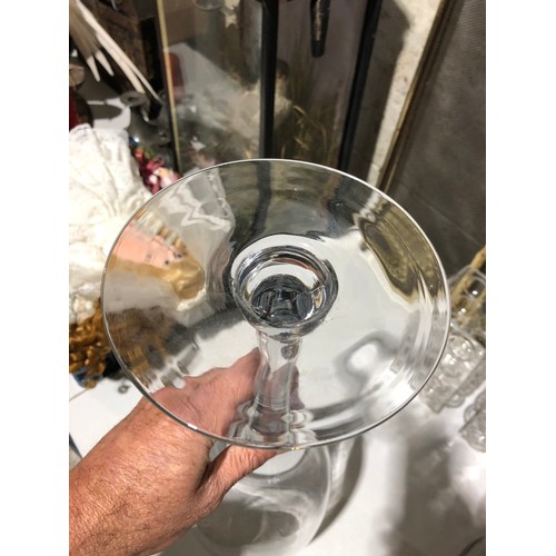 293 - Huge hand blown wine glass