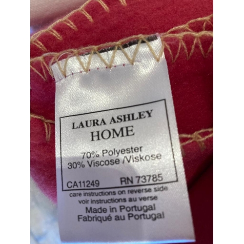 354 - Selection of Laura Ashley fleece throws