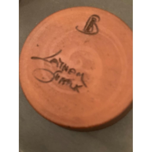 391 - Terracotta small bowl Signed