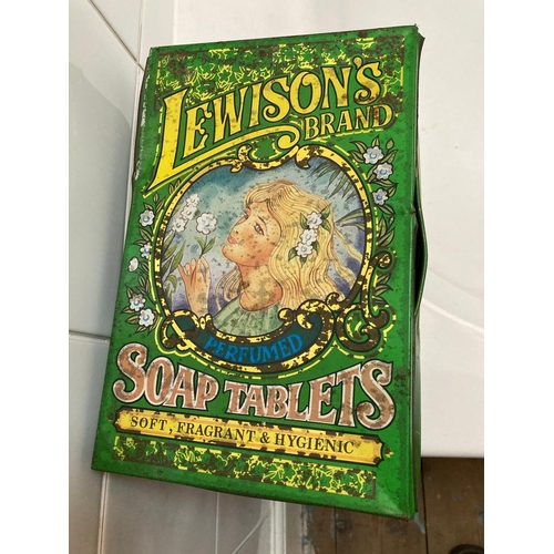 398 - Vintage Lewison metal tin