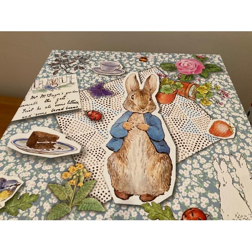 Two children’s storage boxes that fold flat. Peter Rabbit and the ...
