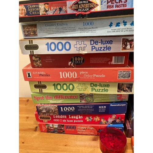 480 - Job lot of jigsaw puzzles