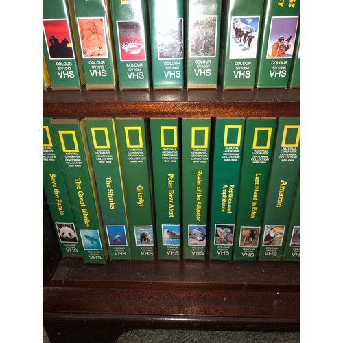 602 - Set of National Geographic Centennial collection. Full set as pictured. Cabinet is not included and ... 