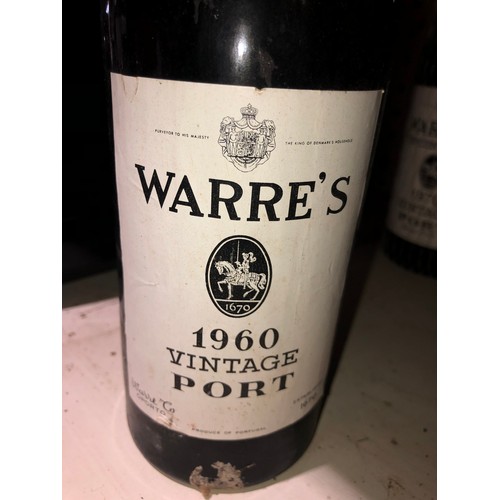 639 - 1 bottle of 1960 Warre's Vintage Port, Portugal. Stored in a temperature and humidity controlled env... 