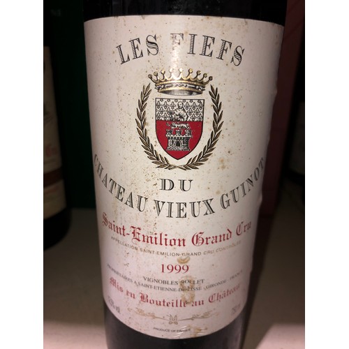 642 - 1 bottle of 1999 Les Fiefs du Chateau Guinot Saint-Emilion Grand Cru. Stored in a temperature and hu... 