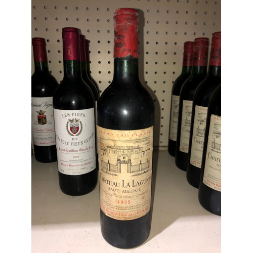 651 - 1 bottle of 1975 Chateau La Lagune Grand Cru Classe. Stored in a temperature and humidity controlled... 