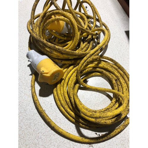 694 - 110 volt yellow extension lead.