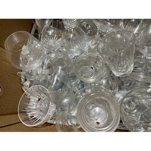 763 - Collection of cut glasses