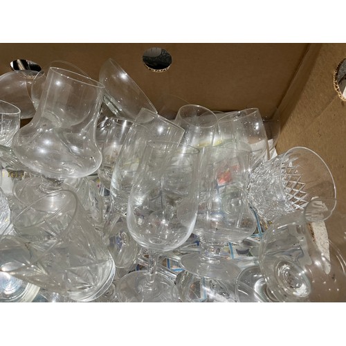 763 - Collection of cut glasses