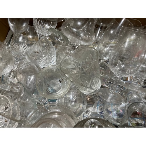 763 - Collection of cut glasses