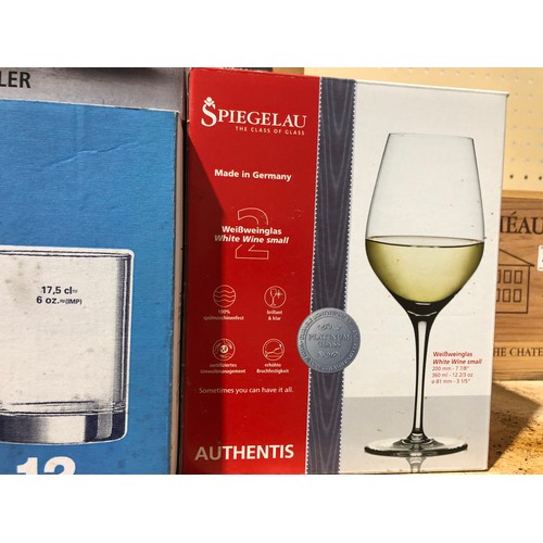 770 - Arcroc and Spiegelau boxed glasses