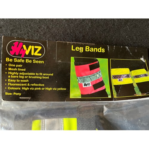 774 - HyViz Horse reflective leg bands. Pony size