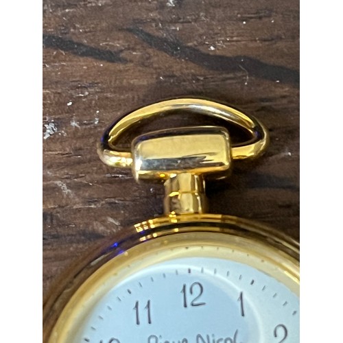 839 - Piere Nichol Fob watch 1990's Gold coloured finish