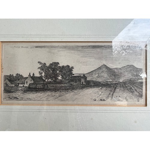 876 - 5 Original etchings by John Clerk of Eldin (1728-1812)
As well as a successful etcher and engraver, ... 