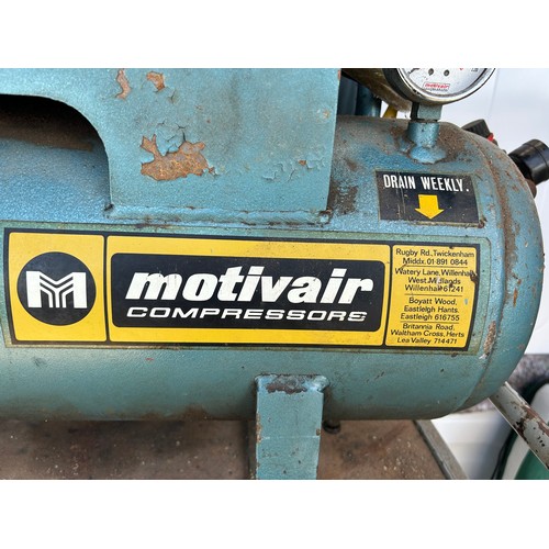 908 - 3 Phase 150 PSI Motivair Air Compressor 415 volts