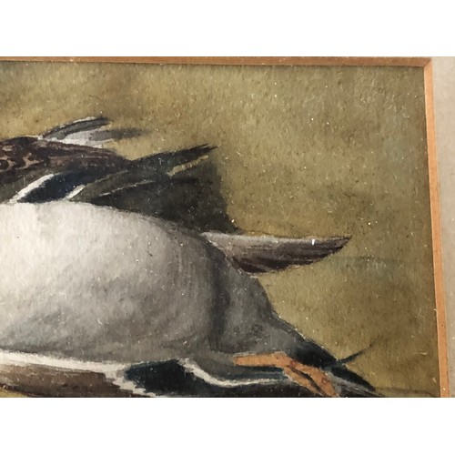 917 - Unsigned oil painting of Mallard ducks by Henry Grant.
Offered for sale by Henrys Great granddaughte... 