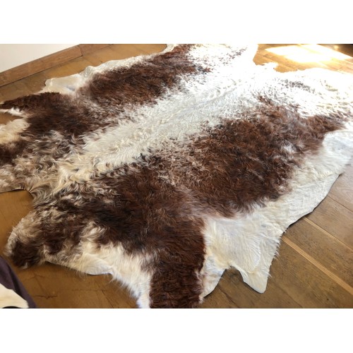 928 - Superb Longhorn Bull hide rug approx 8