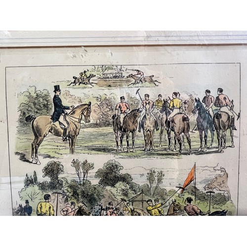 996 - John Swain Polo print. Military Polo at Hurlingham