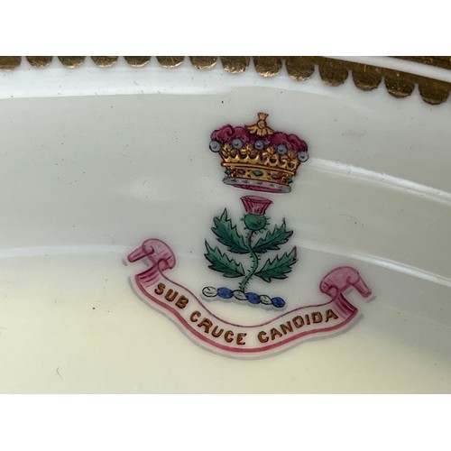 1082 - Rare Copeland Spode for T G Goode London, Plates and Kidney side plates with motif for Queen Alexand... 