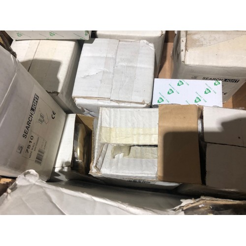 1130 - 2 large boxes of down lights, spot lights and ceiling lights.