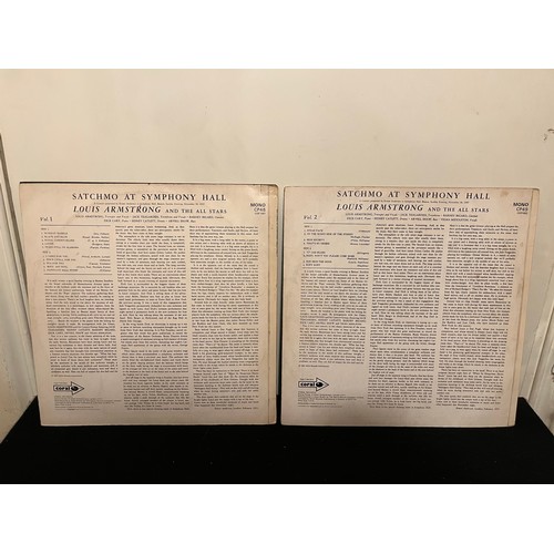 84 - Louis Armstrong and the all stars. Satchmo at Symphony Hall. Vols.1 & 2 . CP48 & CP49