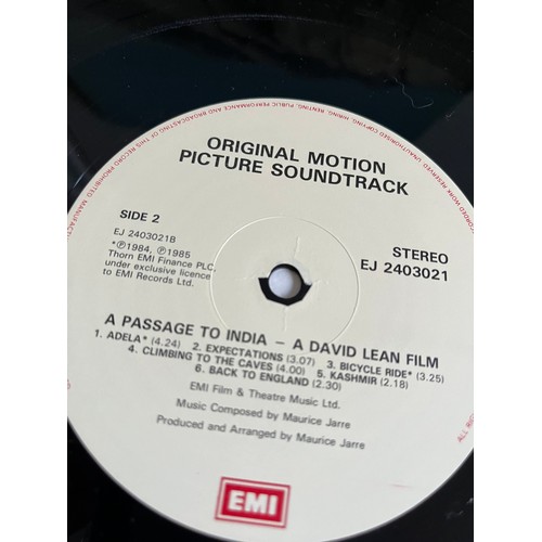 381 - a passage to India,  original motion, picture soundtrack, EJ 240302,