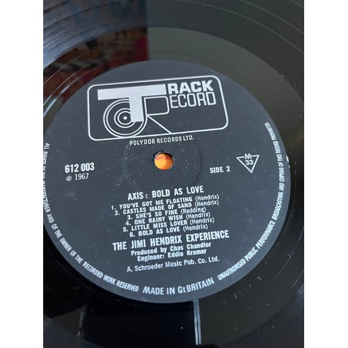 384 - The Jimi Hendrix experience. access bold as love, mono 612003,