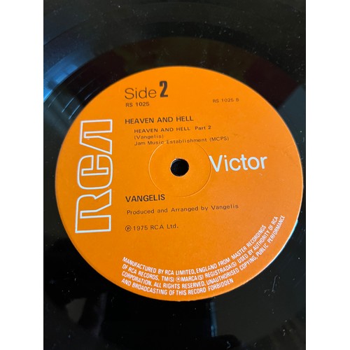 401 - Vangelis. Heaven and hell. RCA  RS1025