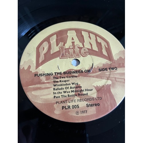 456 - Alex Atterson. Pushing the business on. Signed. Plant life records, PLR O05, stereo.