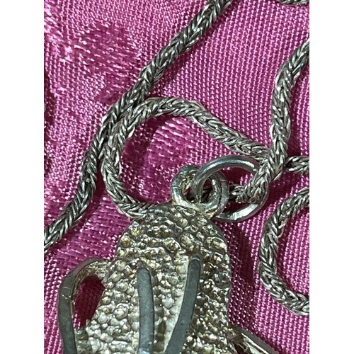 12 - Pretty necklace marked .925