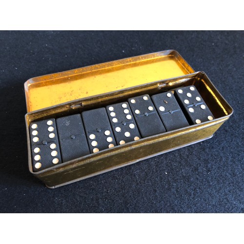 131 - Empire Domino Set. Full 28 pieces with original box